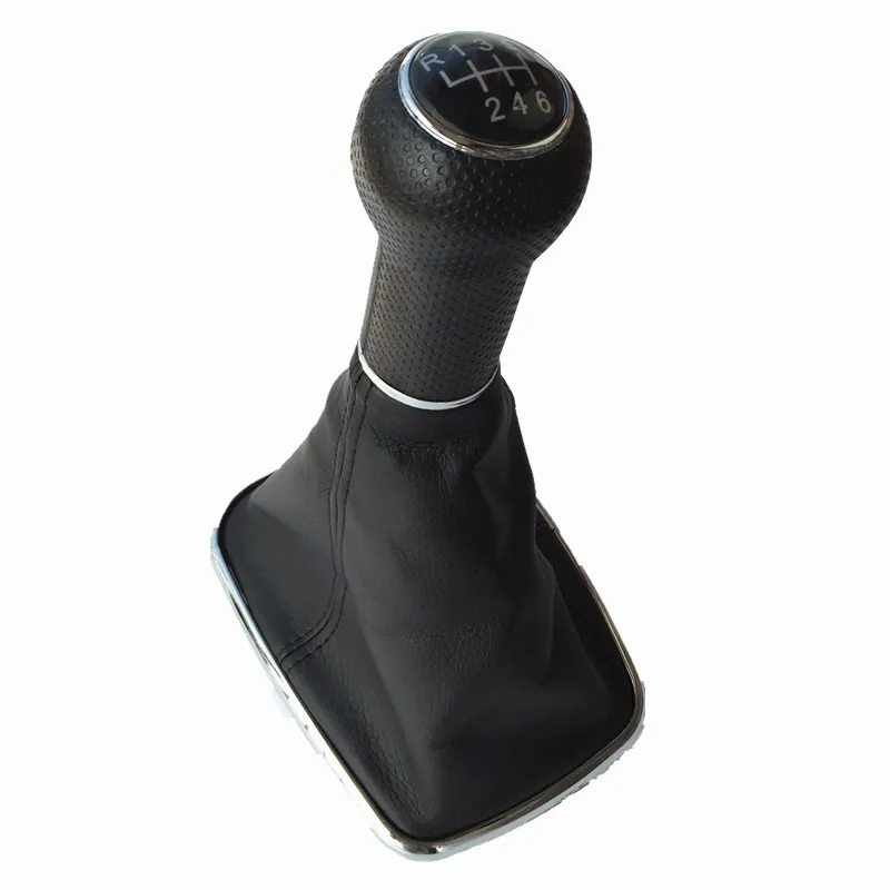 For Volkswagen Golf mk4 6 speed 12mm hole. Pomo y funda de palanca de cambios, gear knob, gearstick