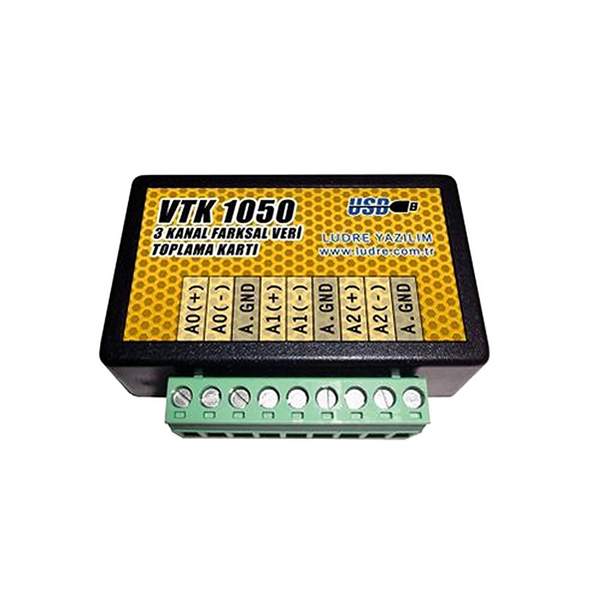 3 Input Kanalen 16 Bit Sample/S Data Collection En Controle Systemen Card Ludre Vtk 1050