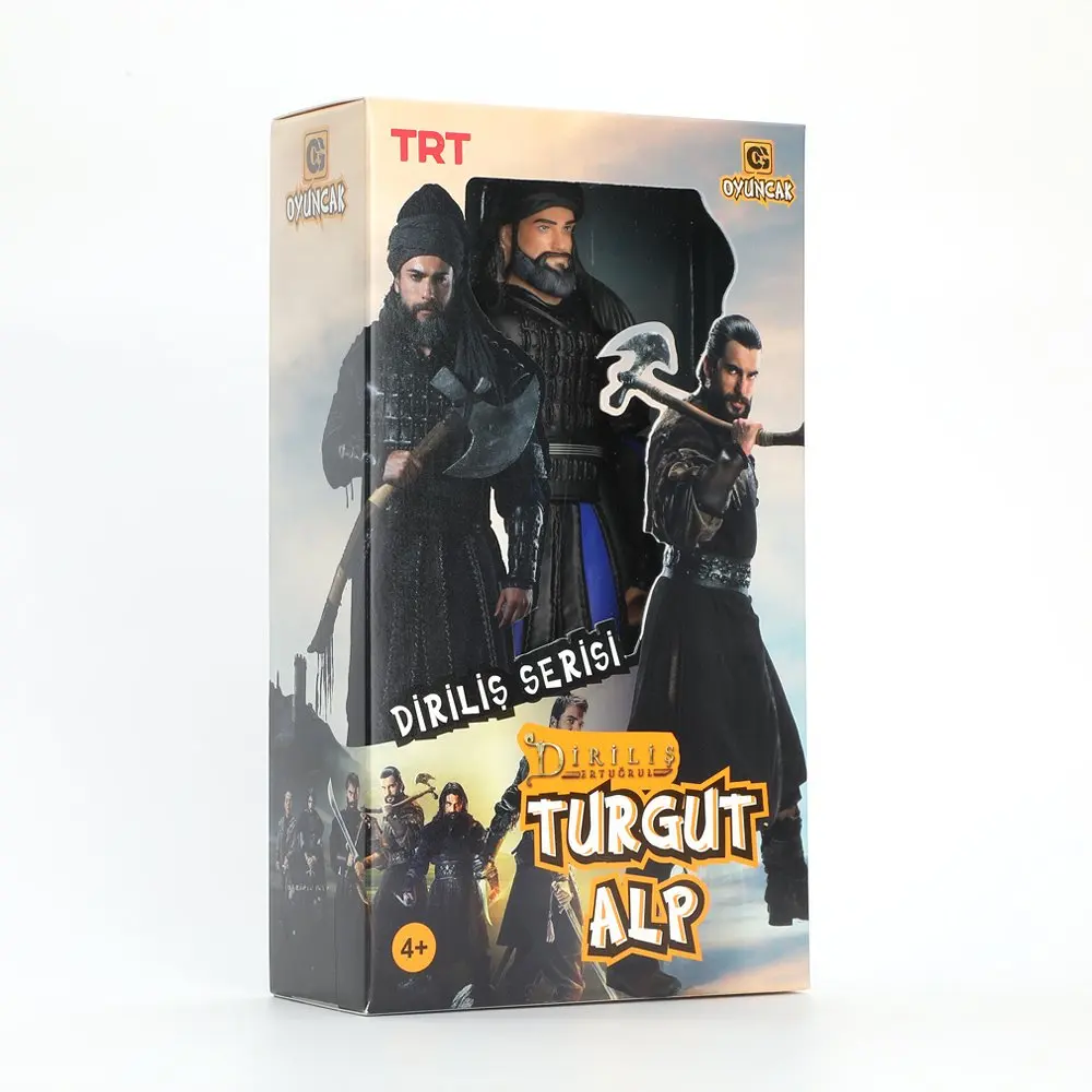 

Action Figure of Dirilis Turgut Alp Bey Sword Toy Play Children Blade Boys Character Ottoman Seljuk Diriliş Ertuğrul Model