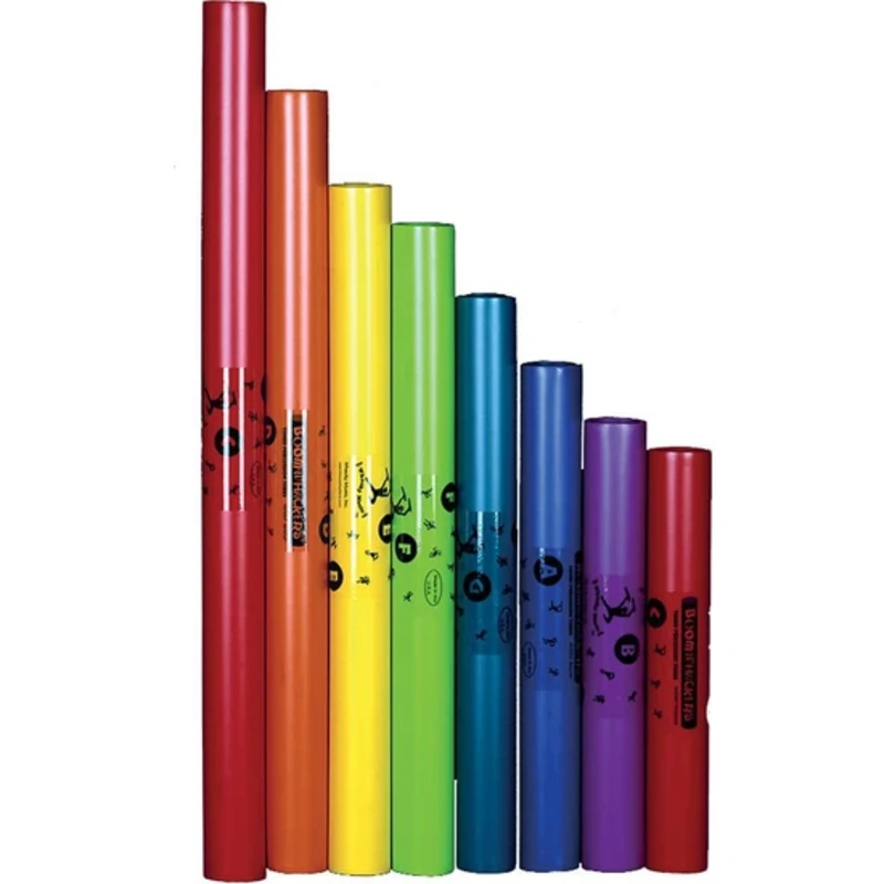 AN7 Boomwhackers Bwdg Noted Tube Set Pentatonic Sounds Eight Notes Music instrument