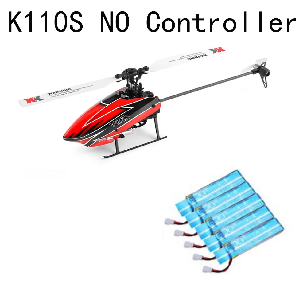 In Stock Wltoys XK K110s RC Helicopter BNF NO Controller 6CH 3D 6G Brushless Support FUTABA S-FHSS X6 Tranmitter Upgraded K110