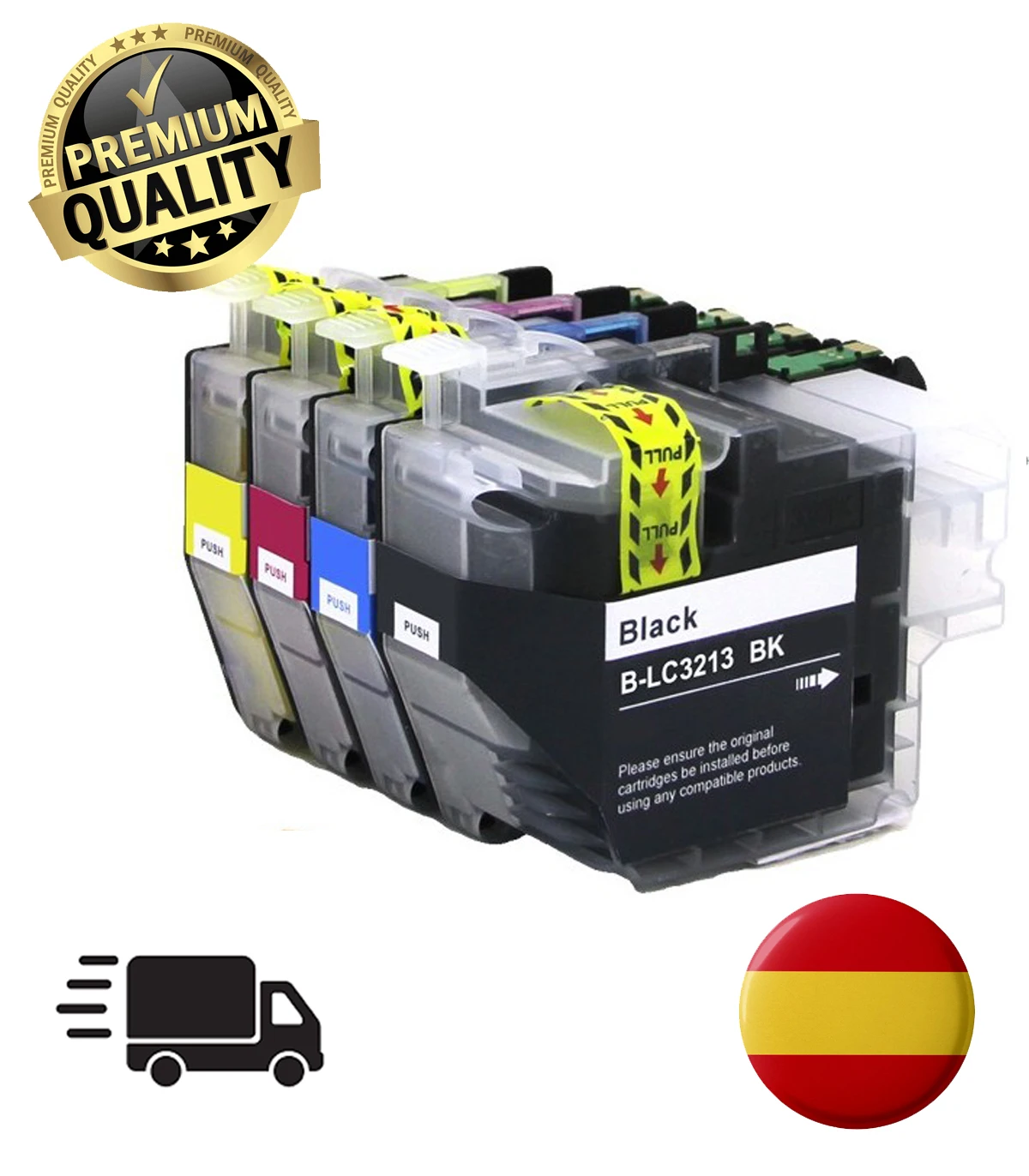 4 ink for Brother LC3213 LC3211 DCP-J 770 MFC-J 890 MFC-J 497 DW MFC-J 491