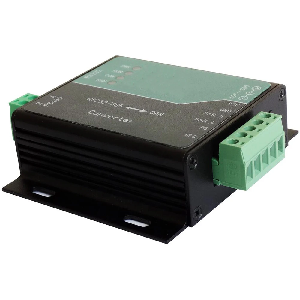 Taidacent High Performance Stability Serial to CAN Converter Adapter Can RS485 Bus Uart Can Converter RS232 to Can Bus Converter