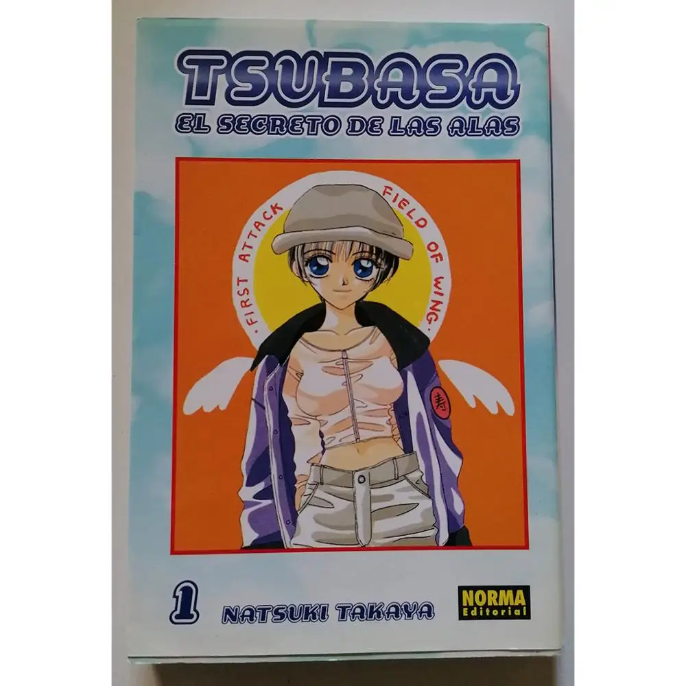 MANGA, TSUBASA The Secret of Wings No. 1, ED. NORMA, year 2007, author NATSUKI TAYAKA, Spanish TEBEO, Japanese sense reading