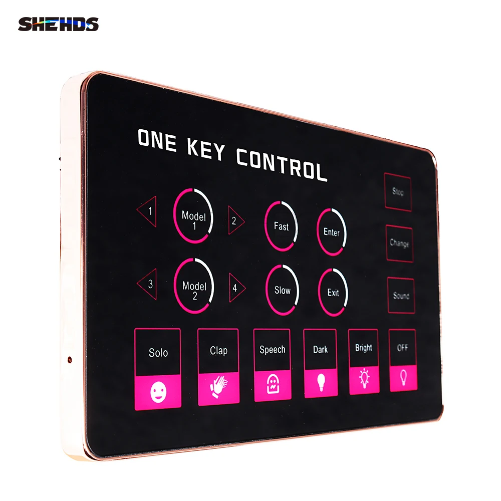 SHEHDS New High Quality DMX Controller Recorder 2048 DJ Disco Stage Light Bar KTV Concert Professional Equipment