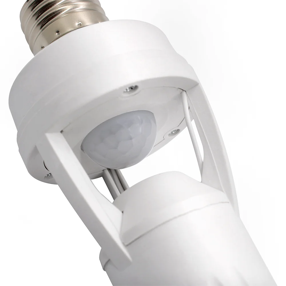 Presence Sensor With Photocell For E27 Socket Lamp