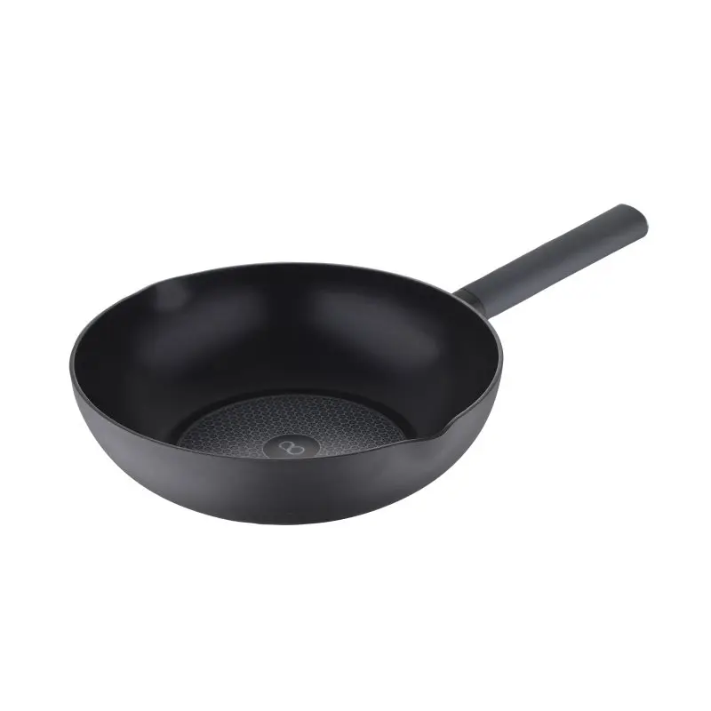 Wok 28x8.0cm aluminum forged apt induction Essence