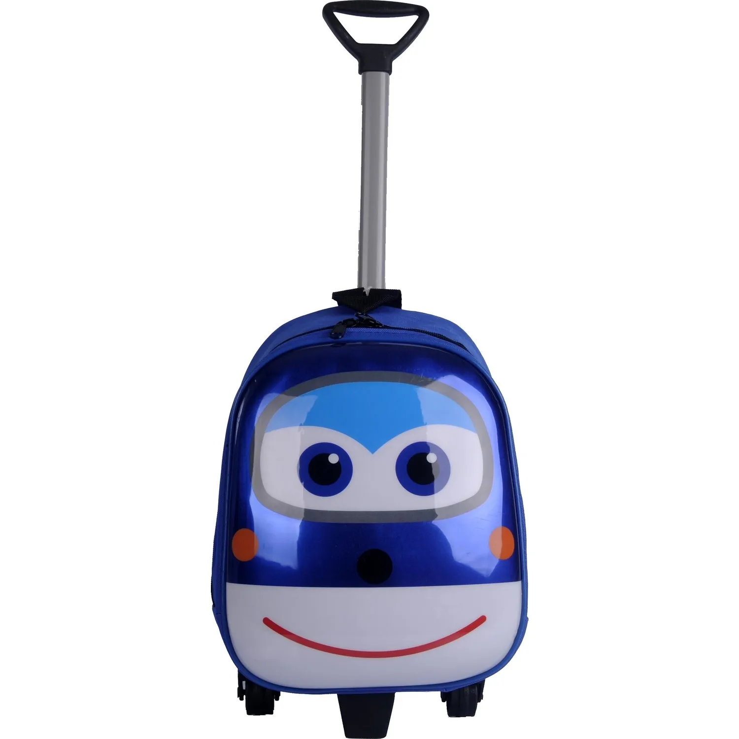 Squeegee Kids School Bag Blue, kids school bag easy to carry hand drive wheeled school bags comfortable and easy