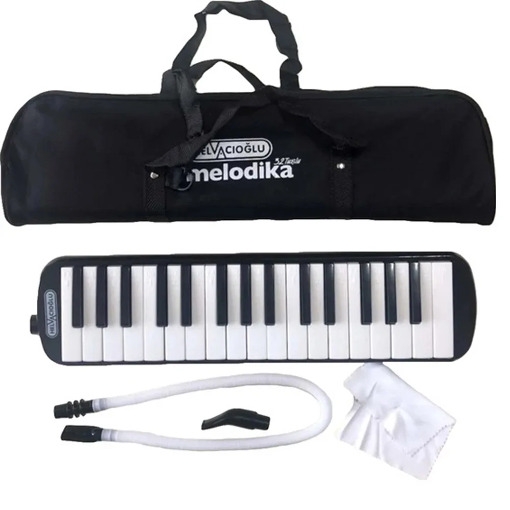 32 Piano Keys Melodica with Carrying Bag Musical Instrument Good Sound Pre School Birthday Gift for Music Lovers Beginners