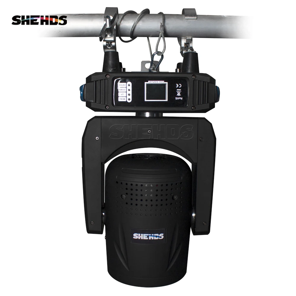 SHEHDS LED 400W Zoom Wash COB Moving Head Light DMX Disco Party Wedding Show DJ Stage Hotels Theater Concert Equipment