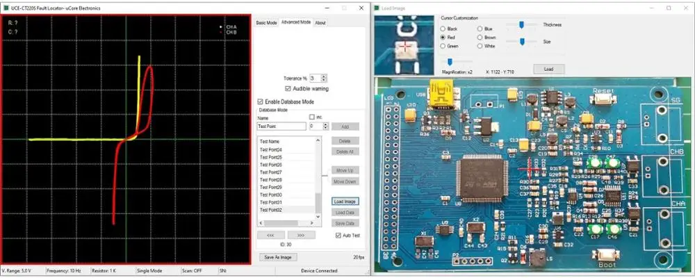 UCE-CT221L Fault Locator & Curve Tracer