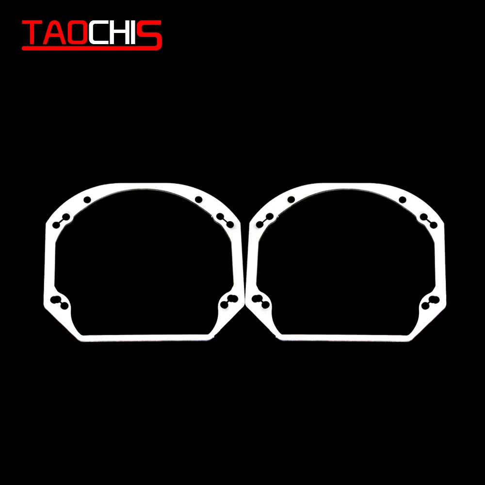 TAOCHIS Car Styling Frame Adapter DIY Bracket Holder for Land Rover Freelander 2 Hella 3R Projector Lens