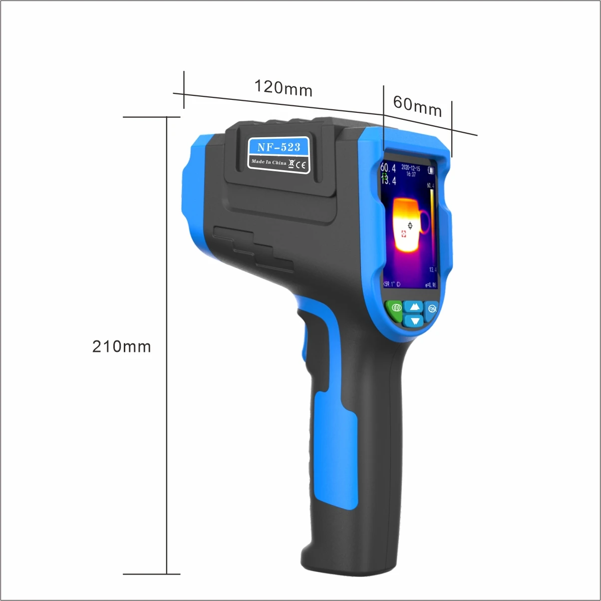 Noyafa – caméra d'imagerie thermique industrielle pour la réparation, NF-523 x 320 pixels, infrarouge, détection thermique domestique,-40 °C ~ 240 °C, 330