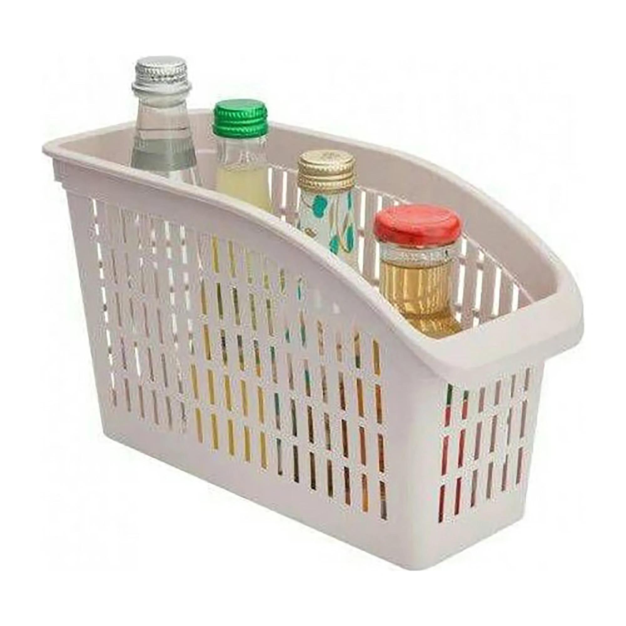 Kitchen Refrigerator Organizer Basket Container Drawner Adjustable Storage Box Retractable Drawer Space Saver Slide Fridge Rack