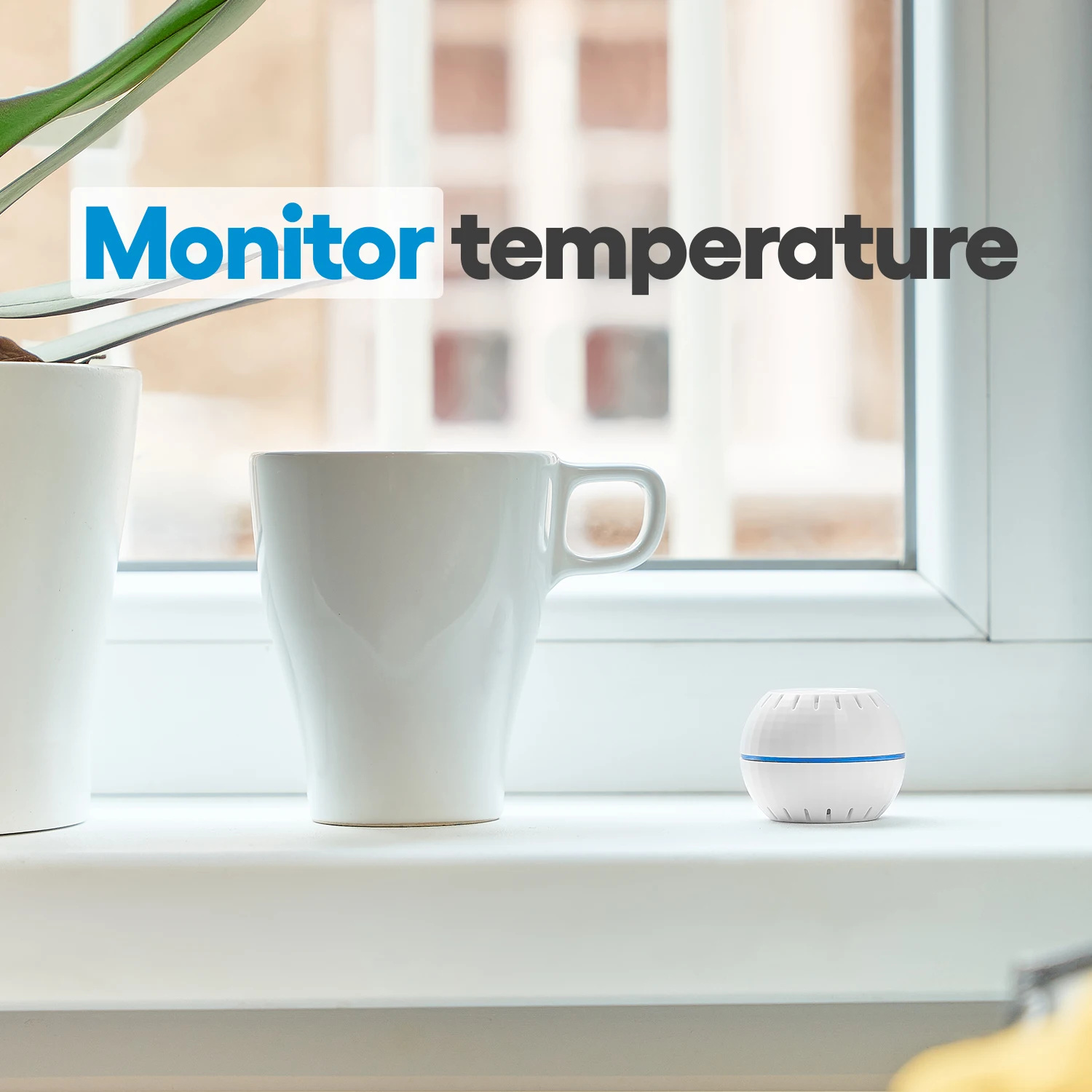 New HT WiFi Operated Humidity And Temperature Sensor Has Built in Modules For Humidity And Temperature Low Consumption