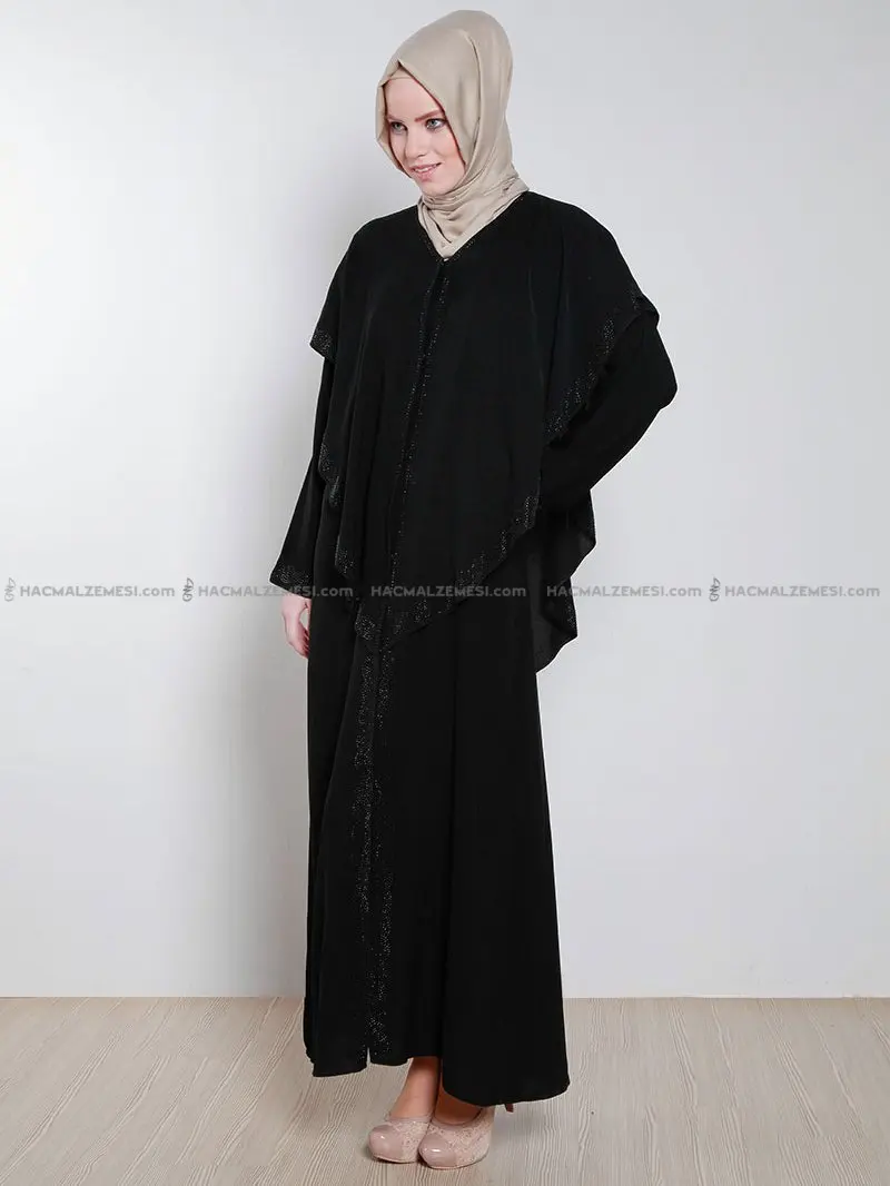 Muslim Fashion Muslim Abaya With Cape Madina Silky Soft Ladies Stony Turkey Luxury Ferace Arab Turkey High Quality Elegant Women