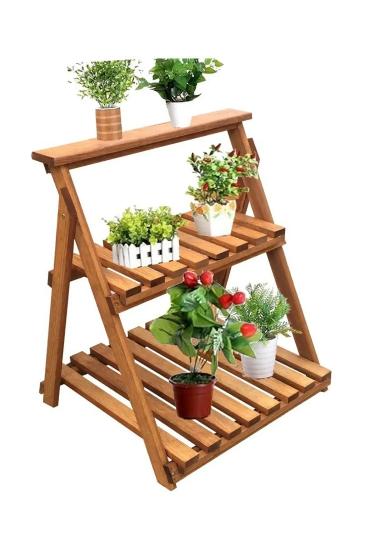 Welbonia Pot Bunga Berdiri Pot Bunga Balkon