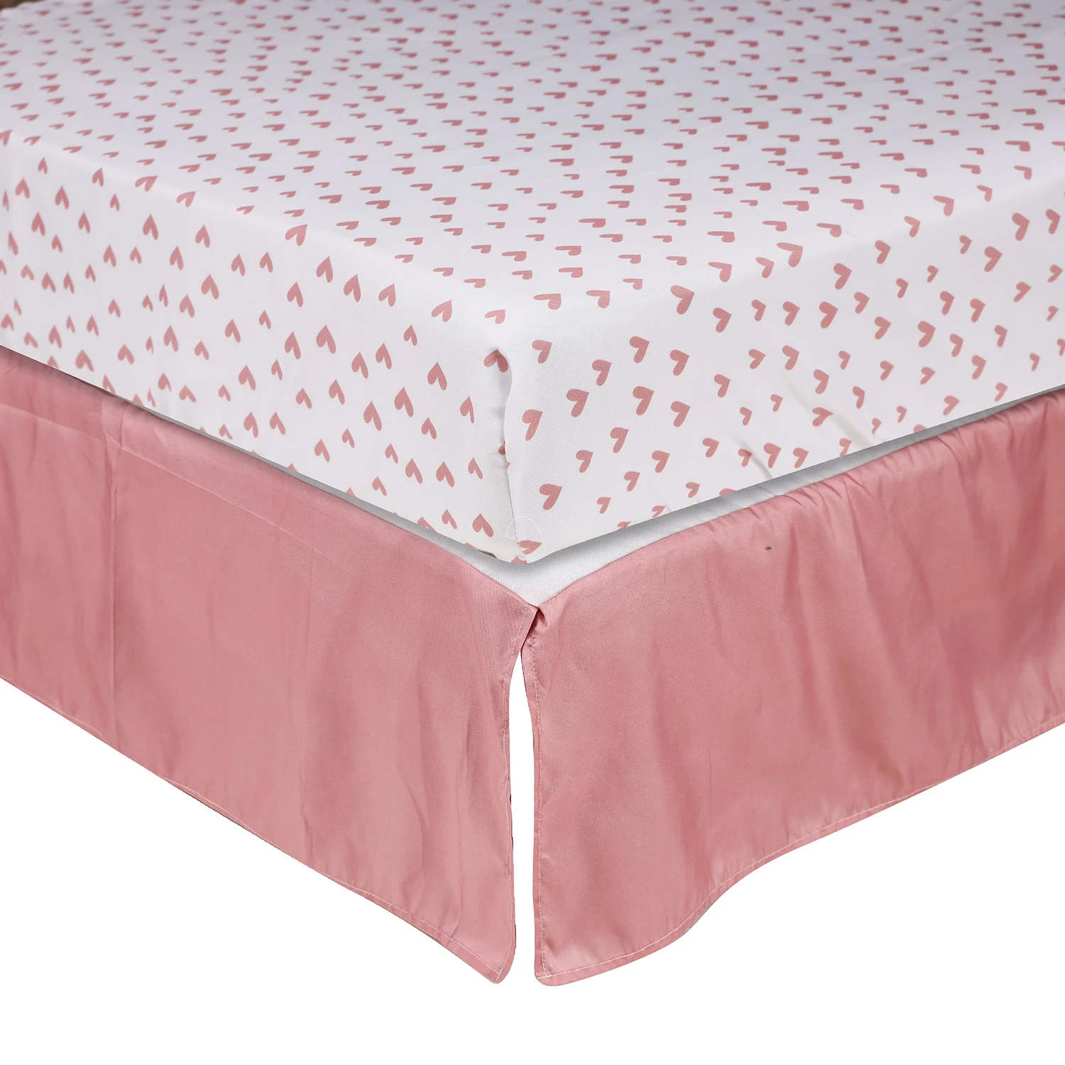 Micro fibra escovado berço cama Set, Duvet Cover, Flower Design, Quilt, Folha de cama, saia, Meninas, Hot Sale, 3pcs