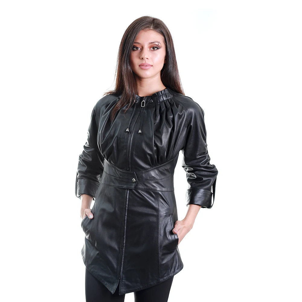 Zoramotti,Leather Jacket,Genuine Leather,Lambskin,Classic,quality,Natural Leather,Keeps,Warm