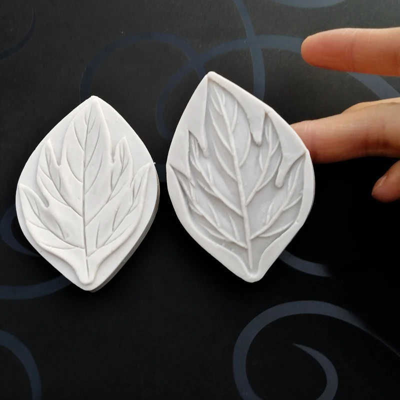 NEW Peony Leaf Veiners Silicone Mold Flower Making GumPaste Floral Petal Fondant Cake Decorating Tools M2492