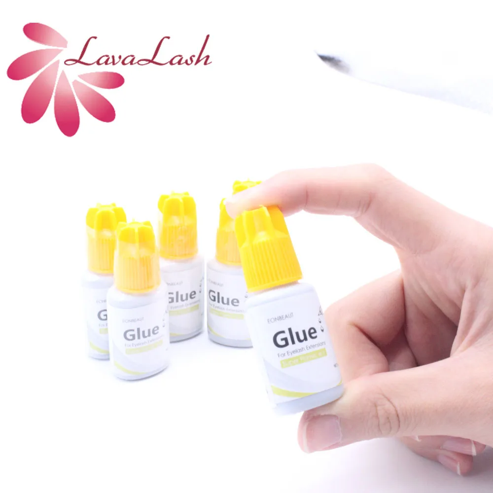 

Клей для наращивания ресниц EONBEAUT, 5 мл, желтый колпачок, 0,5 секунды, быстрая сушка, профессиональный клей для накладных ресниц, магазин инструментов для макияжа