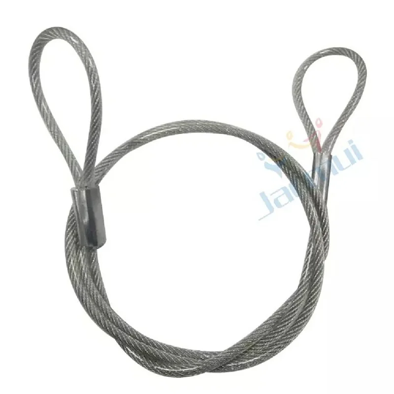 Safety Steel Wire Rope Security Cable Hook 50kg For Dj Lights Moving Heads Led Party Light Cable Aluminum Stage Lighting Truss