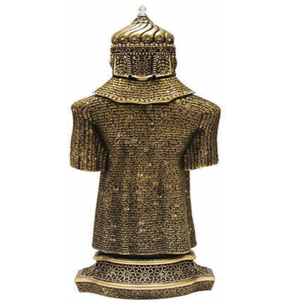 Luxury Trinket Armor Small Size Garden and Table Decor Prayer Ottoman Empire Sculpture Islamic Trinket Religious Gift Ornaments