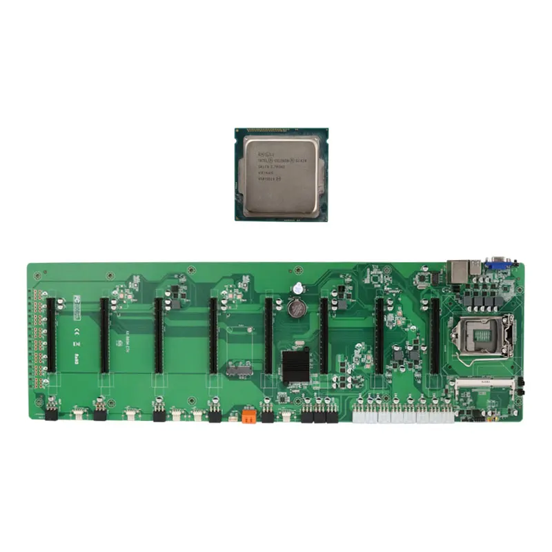 Blockchain Miners B85 Crypto Mining Motherboard with CPU 8GPU PC Desktop motherboards for mining Bitcoin Ethereum 65MM - Image 6