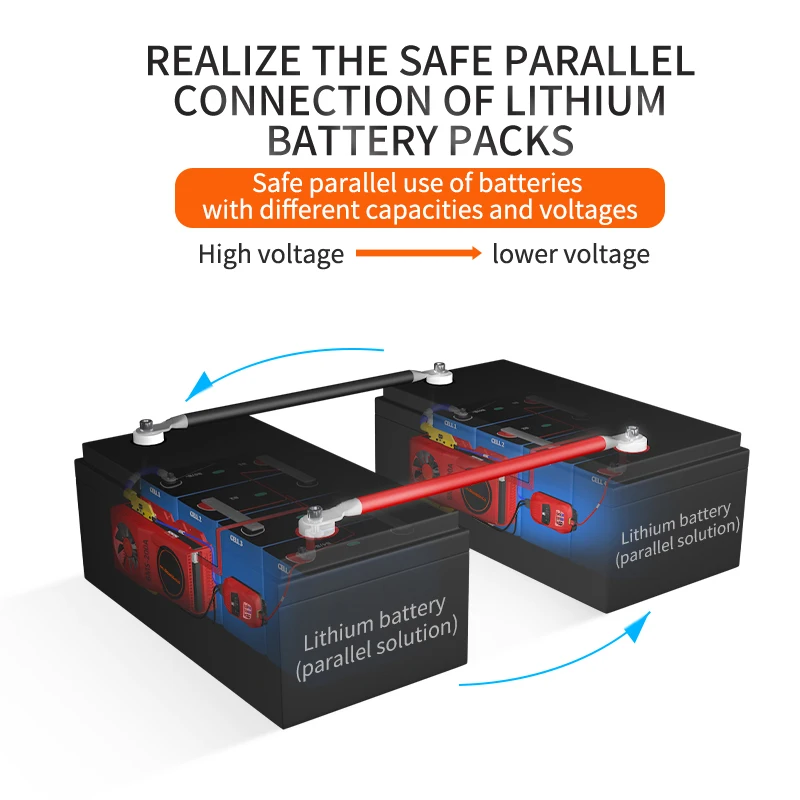 5A Smart Parallel BMS Lifepo4 4S 3S 12V With Balance 24V 36V 48V 30A~500A Li-Ion LTO 5S 6S 7S 8S 10S 12S 13S 14S 15S 16S