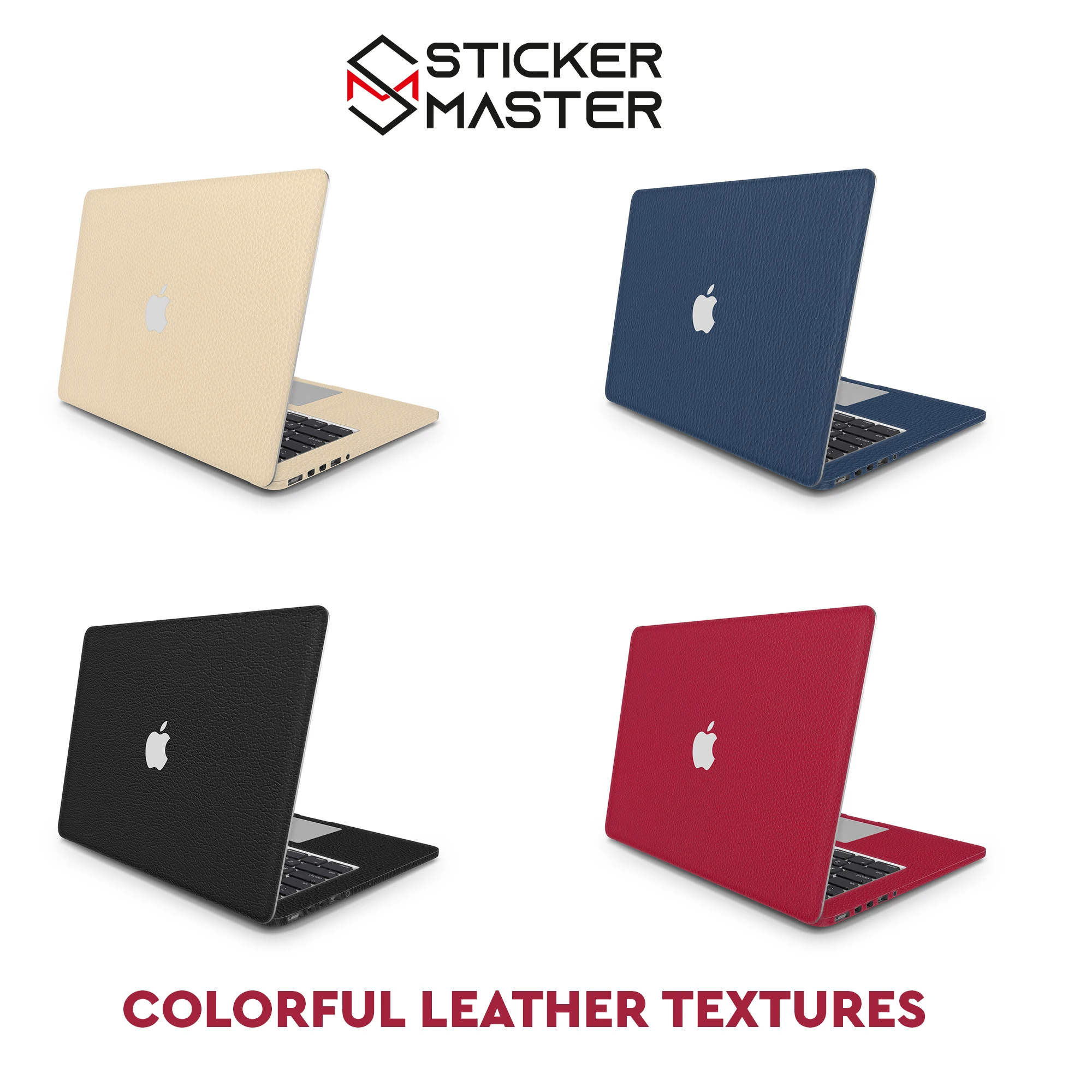 Sticker Master Colorful Leather Textures Macbook Pro 16 Case 2019 Macbook Air 13 Inch Case Macbook Pro 13 Inch Case 2019 Bright Macbook Pro Retina 15 Case Logo Cut Perfect Fit Full Skin