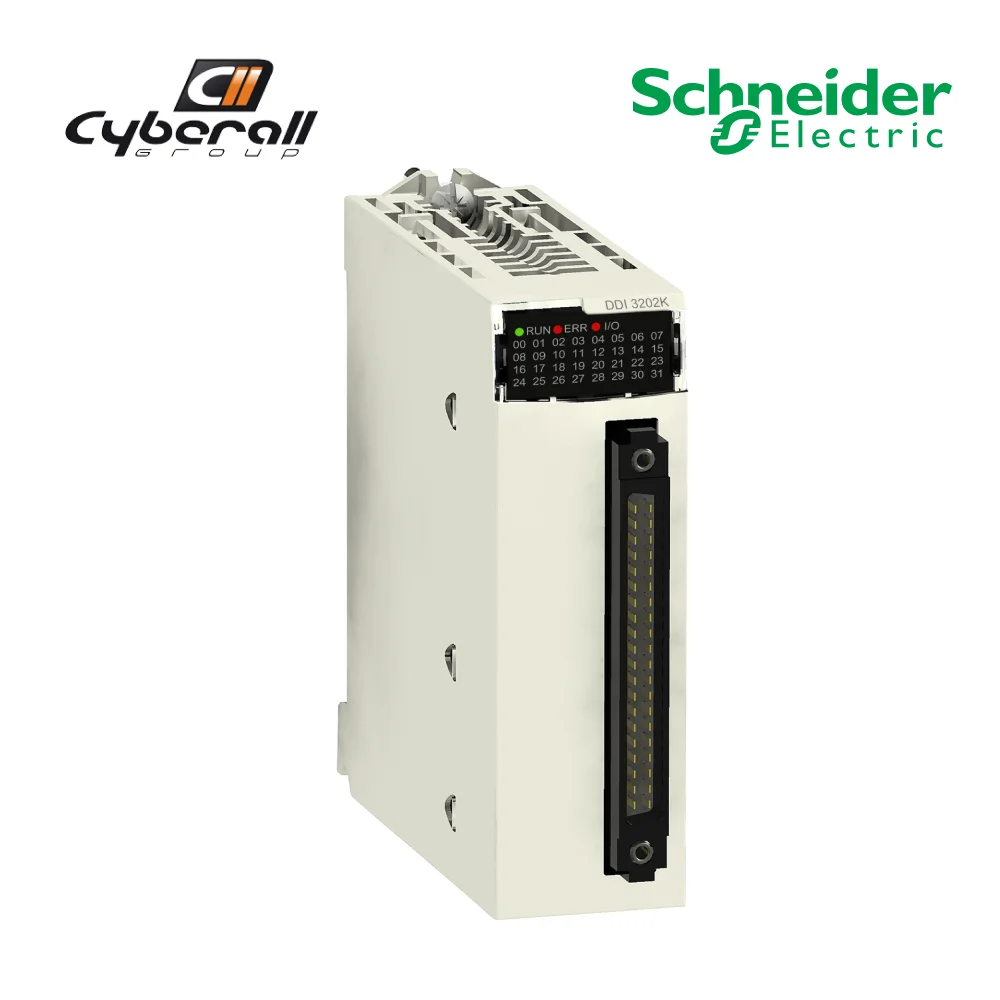 Schneider Electric-Cyberall-device M340 32 ED 24V CC positive discrete input module reference: BMXDDI3202K