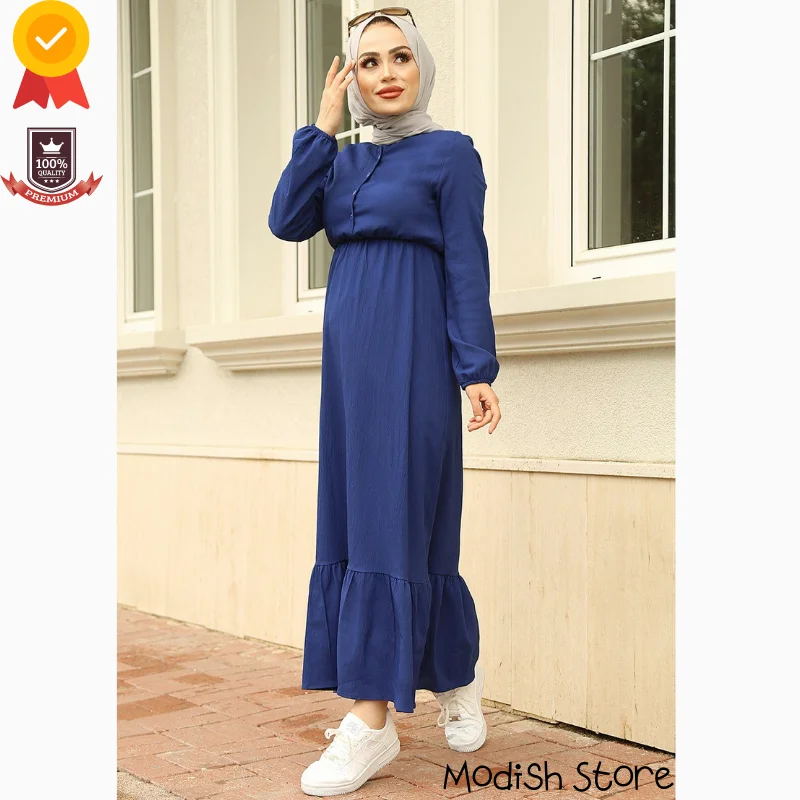 | 2021 nova temporada | babados saia robe turquia loja vestido longo para as mulheres ramadan marroquino caftan vestidos de noite vestido modesto