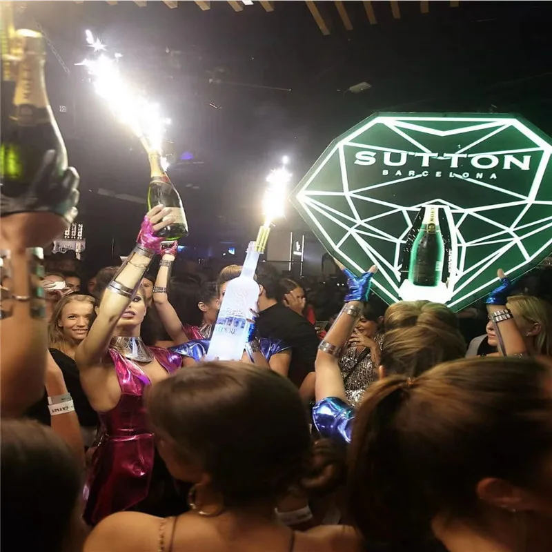 ANGEPASST LOGO LED FLASCHE PRESENTER FÜR NACHTCLUB