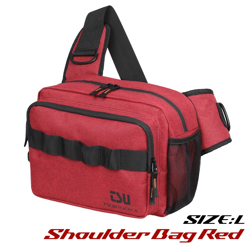 Tsurinoya Visgerei Zak Grote Capaciteit Multifunctionele Lokken Pack Outdoor Schoudertas En Hip Bag Dozen Tang Opslag