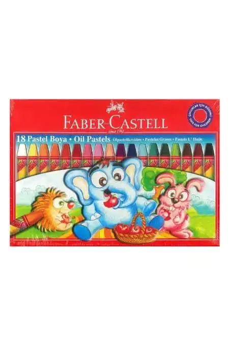 FABER CASTELL 18 Lİ REDLİNE CARDBOARD BOX of CRAYONS 429973803