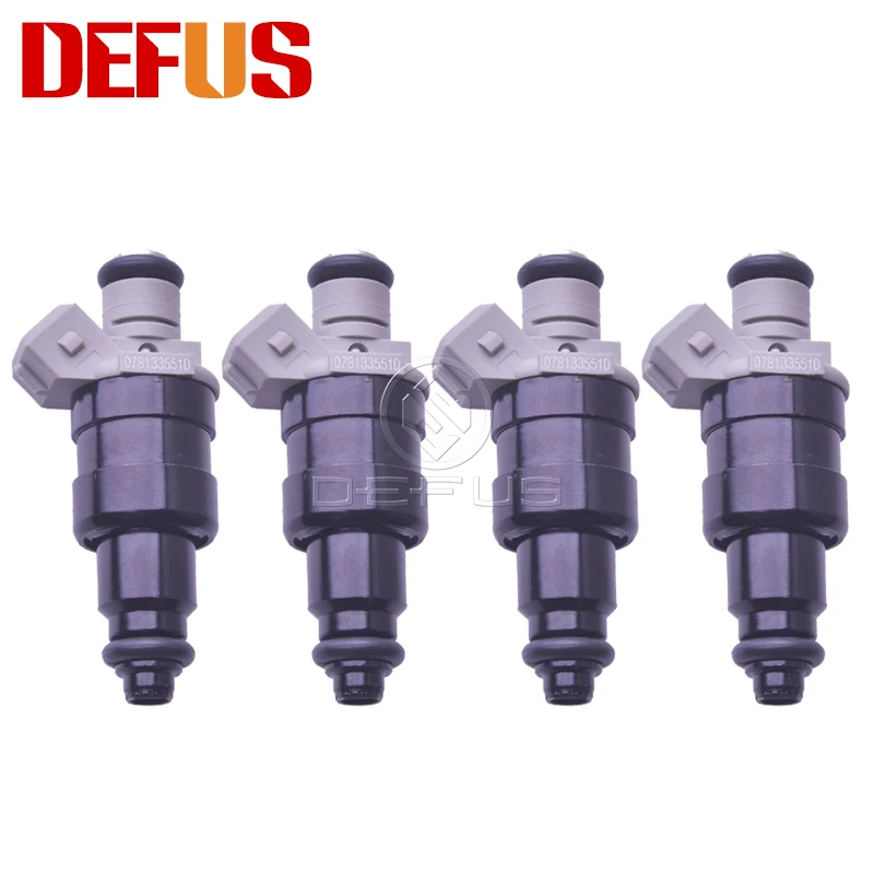 

4X Fuel Injector OEM 078133551D For Audi A4 A6 A8 & VW Passat 1.6 74 KW Car Engine Injector Injection Petrol flow modifie Nozzle