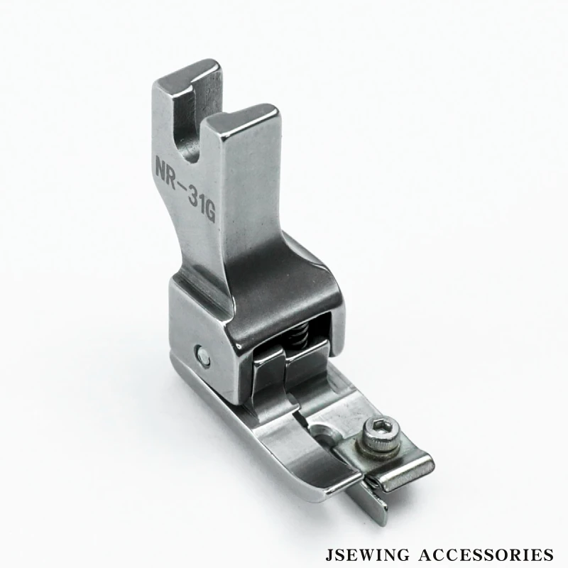 NR-31G NL-31G Right / Left Adjustable Concealed Seam Compensating Presser Foot Drop Stitch Fit All Lockstitch Sewing Machine