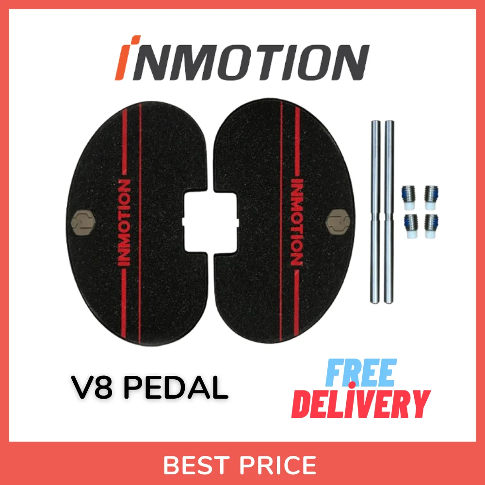 Inmotion V8 unicycle metal pedal pads accessory stylish design