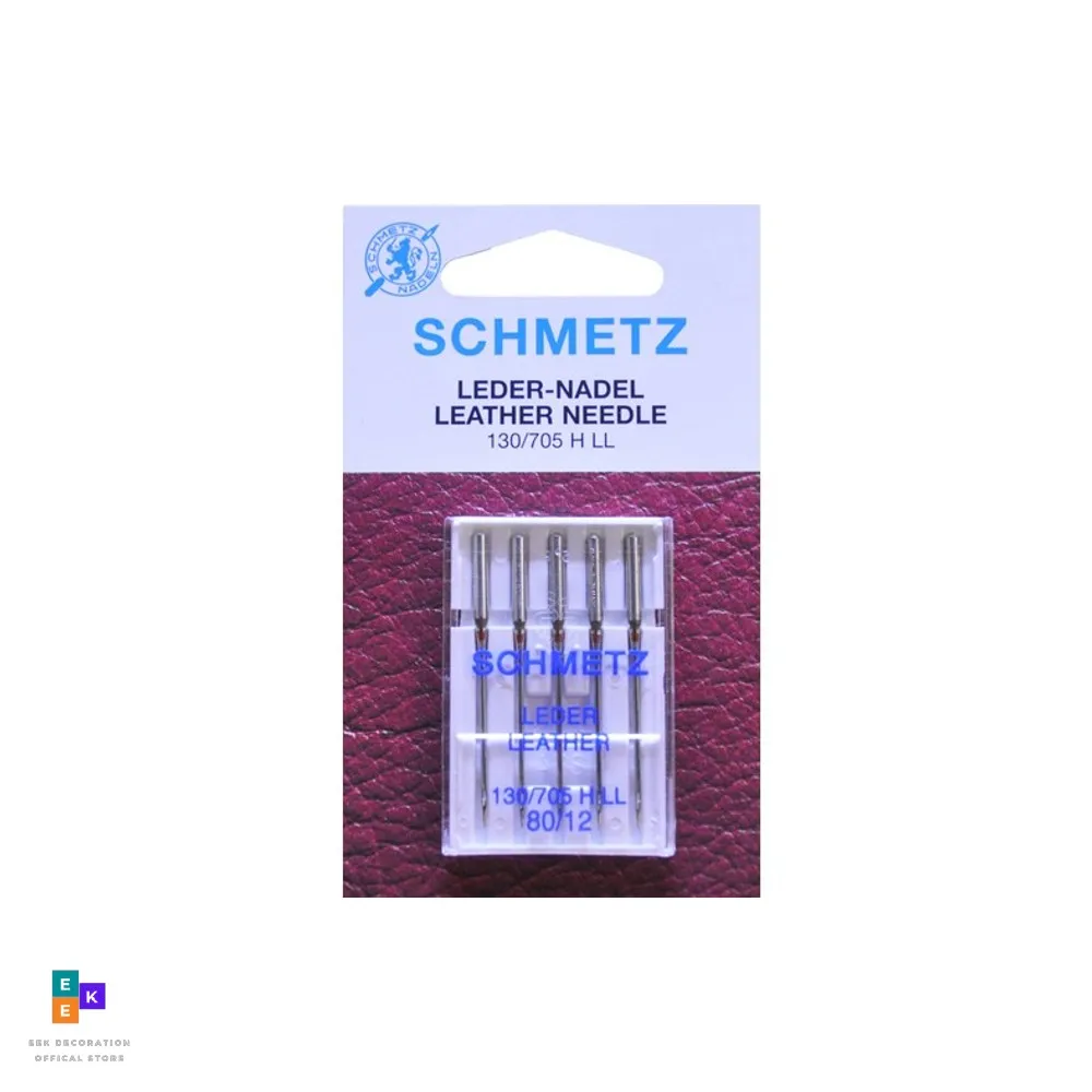 25Pcs Schmetz Household Sewing Machine Needles Universal Jersey Jeans Assorted Sizes for Singer Brother Janome and All Brands