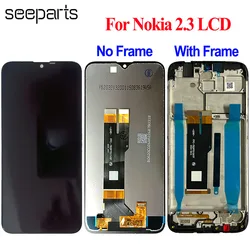 Tested Working 6.2'' For Nokia 2.3 LCD Display Touch Screen Digitizer Assembly For Nokia 2.3 TA-1194 LCD Screen