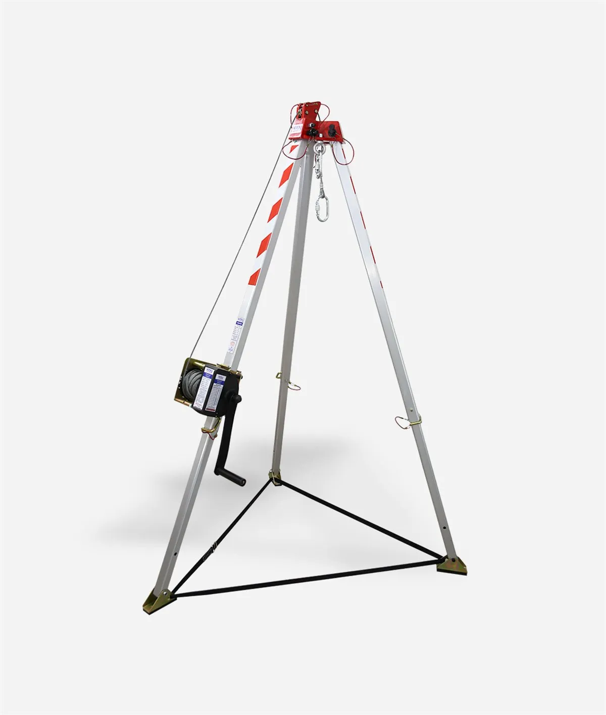 

VIRAJ 10FT Viraj Tripod and Winch Set ,Tripod for the rescue , emergency crane ,personnel rescue crane, emergency rescue