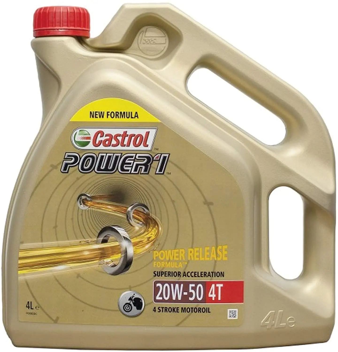 Castrol 150498-oil Power 1 improved formula 4t 20w50 4l. (old ACT EVO) moto