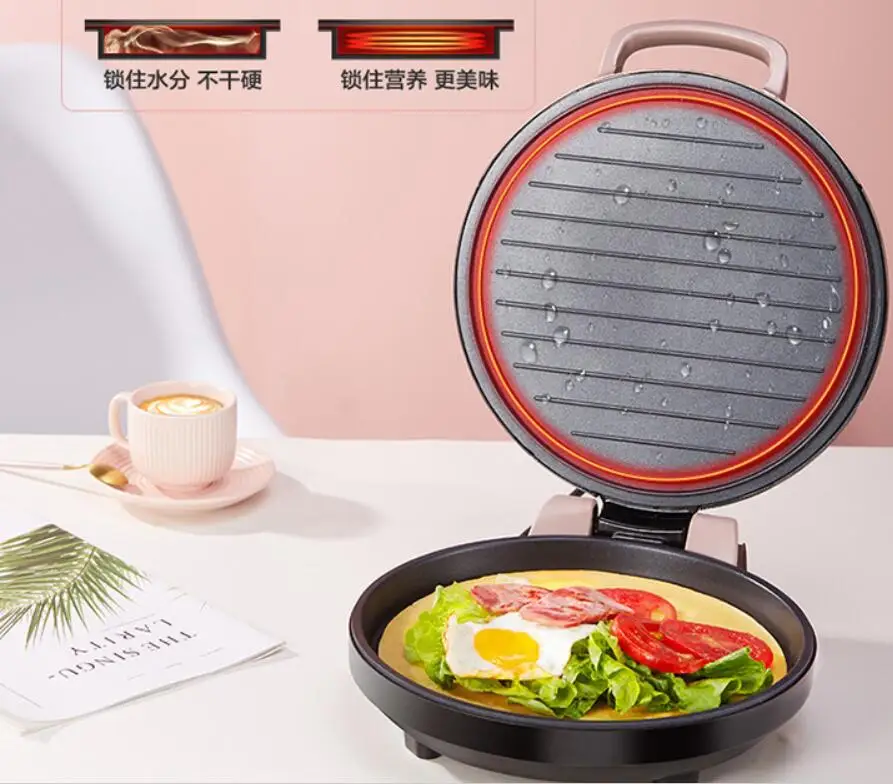 Midea Elektrische Backform Hause Intelligente Frühstück Maker Braten Maschine doppelseitige Heizung Sandwich Maker Pfannkuchen Pan fleisch