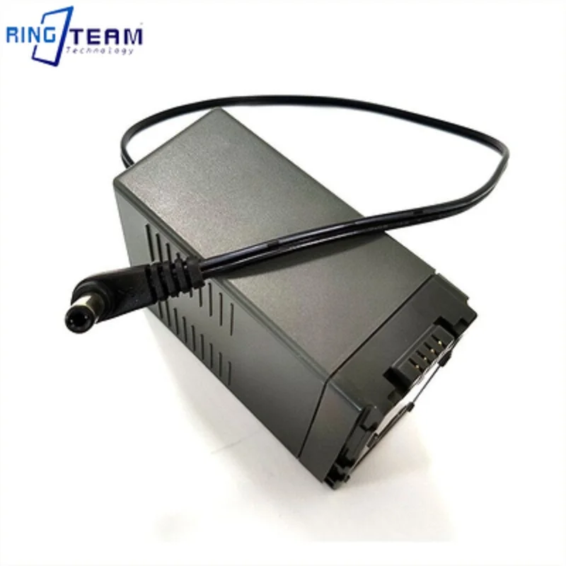 Male DC 5.5X2.5 to VW-VBG6 Dummy Battery is Suitable for Panasonic AC130 160MC MC153 MDH1GK AG-HMC40 Camera