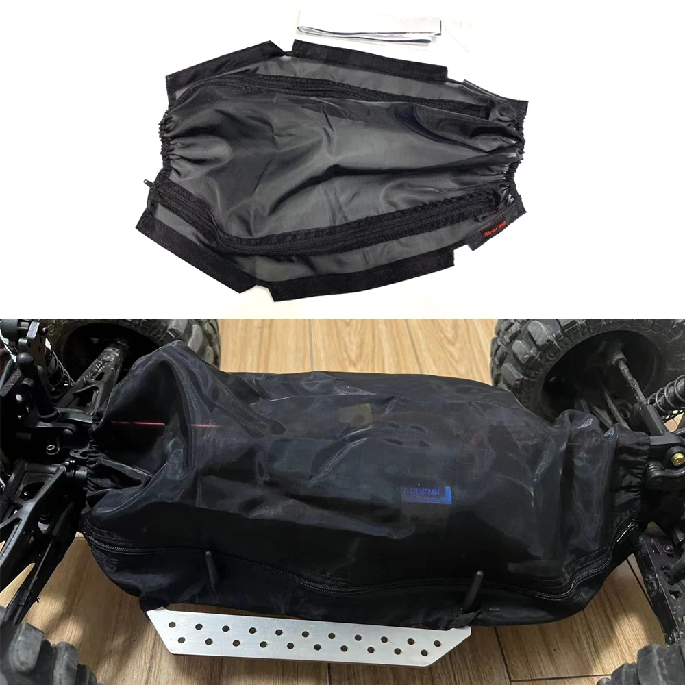 

ARRMA 1/7 FIRETEAM 6S 4WD BLX ARA7618T1 Zipper-type Chassis Dust Water Proof Protection Net Cover Prevent Dust cover