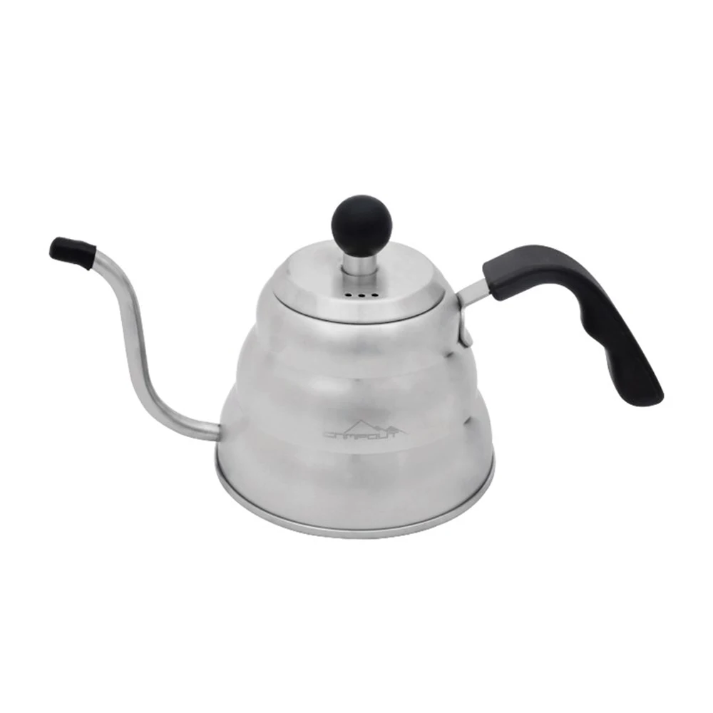 Filter Coffee Pot Plastic Handle High Quality and Convenient Coffee Brewing, Outdoor Coffee Brewing and Kettle 1L