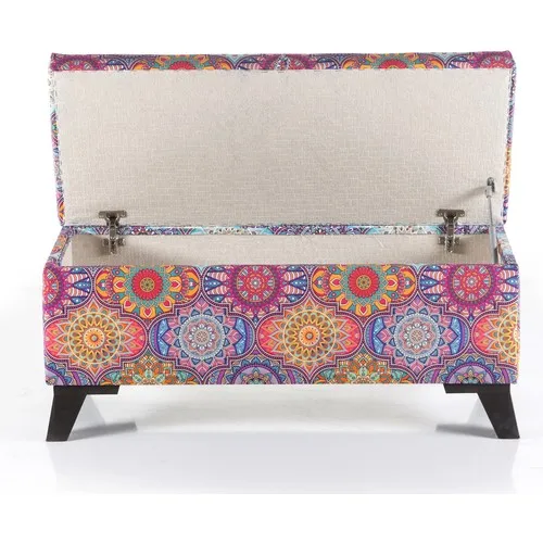 Armi Puff Color Indian Mandala Pattern Coffer Puff Lift