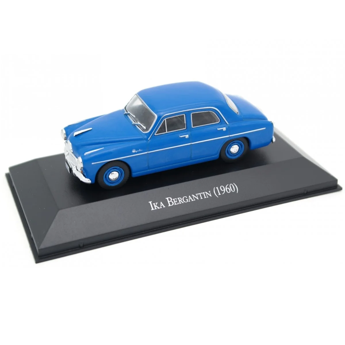 Salvat, IKA Bergantín 1960, 1:43 Scale, Diecast Miniature, Unforgettable Argentine Cars Collection, New in Blister Original Packaging, Period License Plates, High Quality Reproduction, Model Name and Year on Base