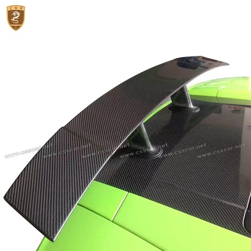 

Commas For Lamborghini Gallardo LP540/LP550/LP560 2007-2014 Trunk Rear Wing Spoiler Glossy /Matte Carbon Fiber