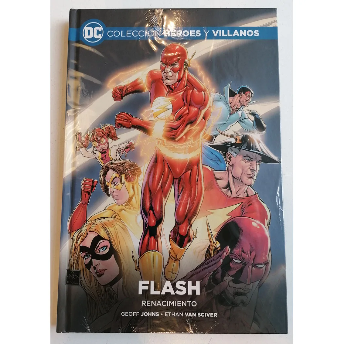 DC COMICS, COL. HEROES and Villains VOL 4 FLASH: Renaissance, author several, COMIC BOOK in Spanish, novel GRAFICA, collectible